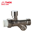 cheap lock inside PPR filter ball valve Plate with nickel and female thread in china